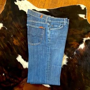 7 For All Mankind freshly starched jeans. Size 29/8.
